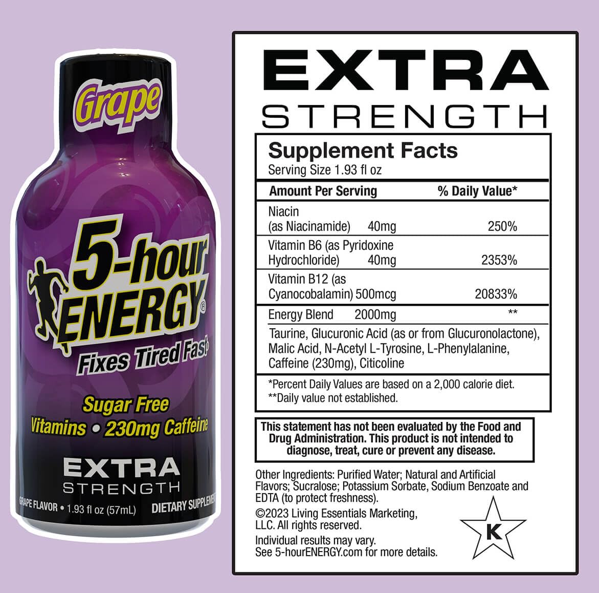 5-hour ENERGY Extra Strength Energy Shot